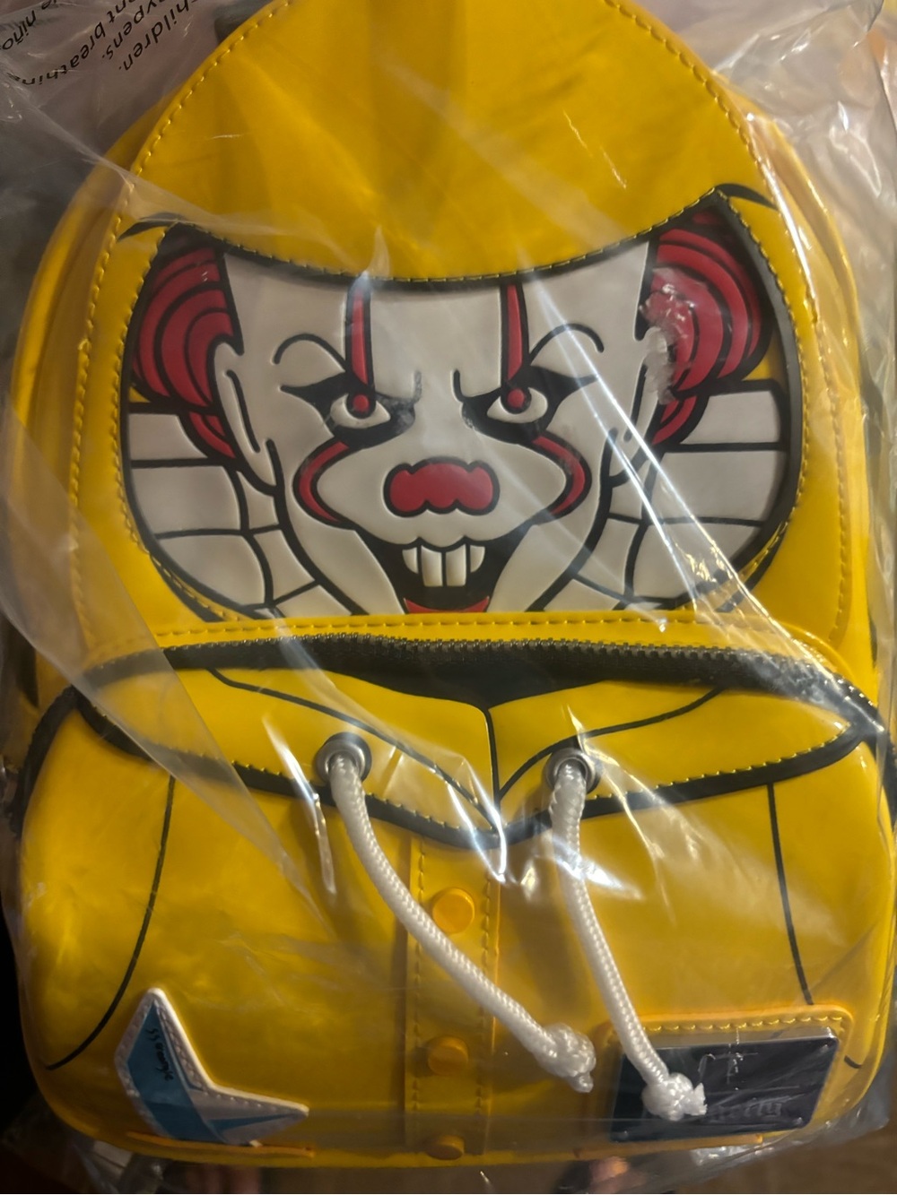 Loungefly Warner Brothers IT Raincoat Cosplay Mini Backpack